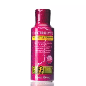   Exo-Terra PT1993 Electrolyte Supplement - ásványi anyagok és D3 vitamin kiegészítő hüllőknek 120ml