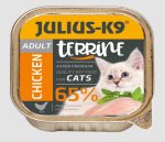   Julius-K9 Cat Terrine Adult Chicken - csirkés nedveseledel felnőtt macskák részére (100g)