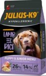   Julius-K9 Hypoallergenic Puppy & Junior Lamb & Rice száraztáp