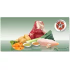 PLATINUM MENU Beef + Chicken-nedves kutyatáp felnőtt kutyának marha és csirke 12x90g