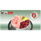 PLATINUM MENU Beef + Chicken-nedves kutyatáp felnőtt kutyának marha és csirke 12x90g