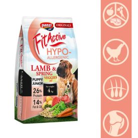   Fitactive Originals Hypoallergenic Puppy&Junior bárány és zöldségek száraztáp kutyának 4kg