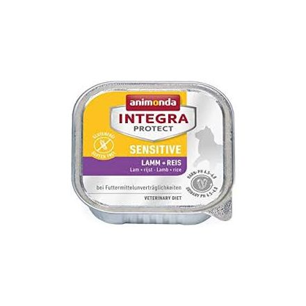 Animonda Integra Protect Sensitive Bárány-rizs 100g - Nedvestáp emésztőszervi problémákra (86851)