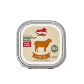   Leiky 100% bárányhús és belsőségek alutálkás eledel kutyának 300g