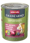  Animonda GranCarno Adult Superfoods csirke spenót málna tökmag 800g (82439)