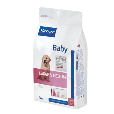 Virbac HPM Baby Dog Large & Medium száraz eledel 12kg
