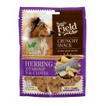   Sam's Field Crunchy Snack ropogós hering, paszternák, szegfűszeg - jutalomfalat kutyák részére 200g