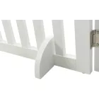 Trixie 39456 Dog Barrier - biztonsági kutyarács (3 részes, fehér) 82-124x61cm