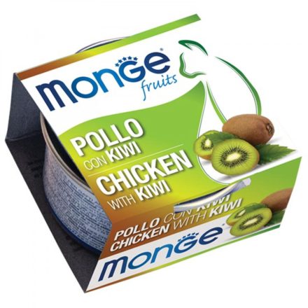 Monge Cat Fruit Csirke-Kiwi 80g