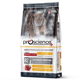   ProScience Adult Cat Chicken hipoallergén száraztáp felnőtt macskának szőrlabda képződés ellen 15kg