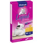   Vitakraft Cat Liquid Snack - szósz jutalomfalat csirkével és taurinnal (6x15g)