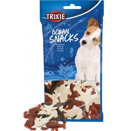 Trixie 31634 Ocean snacks - jutalomfalat (csirke,tonhal) kutyák részére (14db/100g)