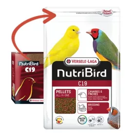   Versele-Laga NutriBird C19 - breeding - 3kg - tenyésztéshez (422109)