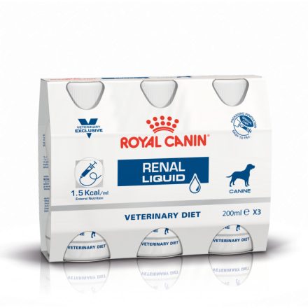 Royal Canin Canine Renal Liquid 3 x 200 ml