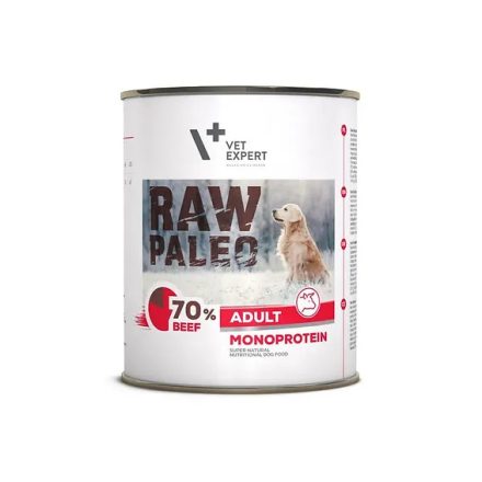 Raw Paleo Marha konzerv felnőtt kutyák részére 800g