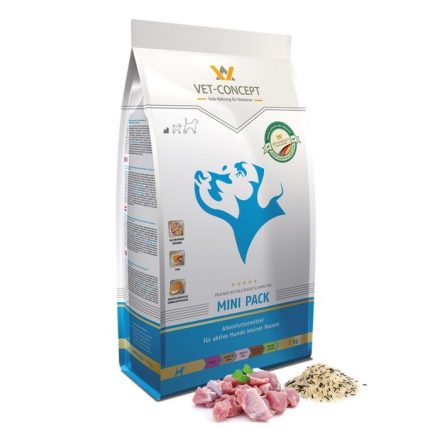 Vet-Concept Mini Pack felnőtt kutyatáp 3kg