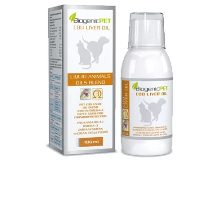 BiogenicPET Cod Liver csukamájolaj ízületvédő 100 ml