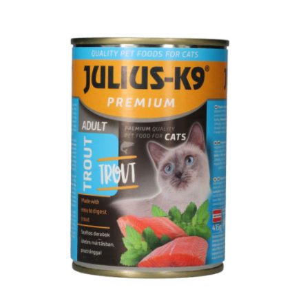 Julius-K9 cat adult konzerv pisztráng 415g