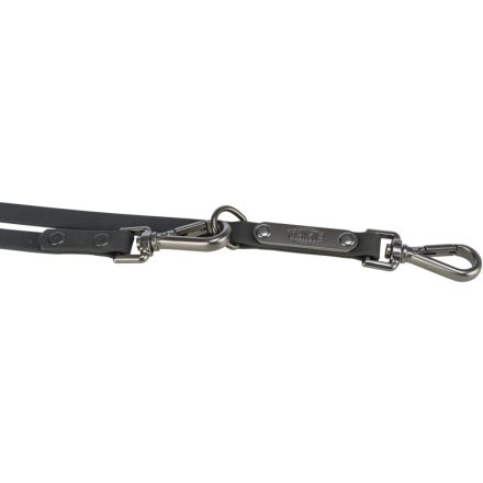 Trixie 1971201 CityStyle Adjustable Lead - állítható póráz (PVC bevonattal) kutyák részére S-M (2m/13mm), fekete