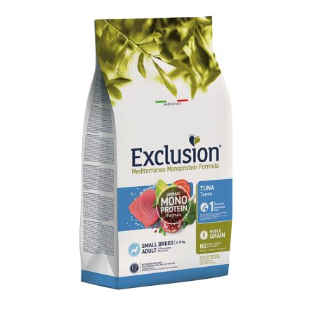 Exclusion Mediterraneo Monoprotein Adult Tuna Small száraztáp kutyának 2kg