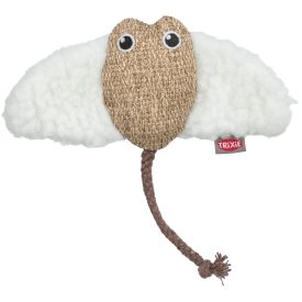   Trixie 45672 Stingray Toy, tüskés rája plüss játék macskamentával cicáknak 15cm