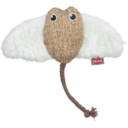 Trixie 45672 Stingray Toy, tüskés rája plüss játék macskamentával cicáknak 15cm