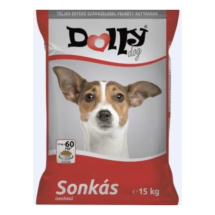 Dolly Dog száraz kutyaeledel sonkás 10kg