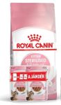   Royal Canin Feline Kitten Sterilised száraztáp 2kg + ajándék 2 x 85g Kitten Steril alutasak