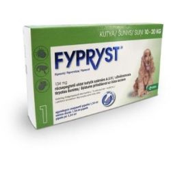 Fypryst spot on 1,34ml spot on 10-20kg kutyák részére 1db 