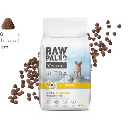 Raw Paleo Ultra Turkey Mini Puppy száraztáp kutyának 2kg