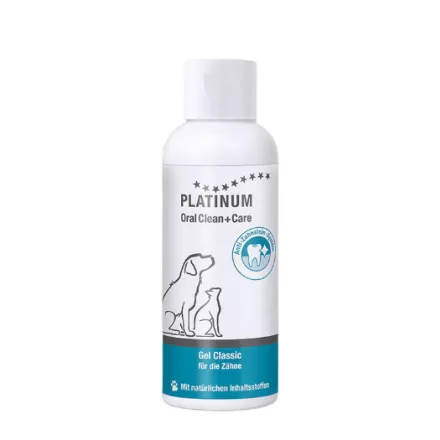 PLATINUM OralClean+Care Classic fogápoló gél kutyának és macskának 100ml