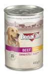   Bonacibo Canned Adult Dog marhahúsos konzerv kutyáknak 400g
