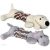 Trixie 35894 Animals with Rope Toy - plüss-kötél játék (kutya) kutyák részére (32cm)