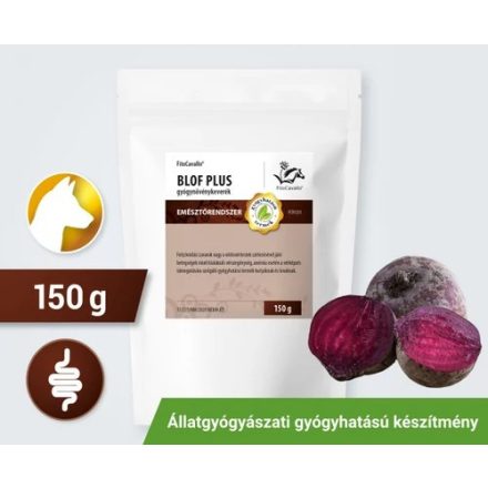 FitoCavallo BLOF PLUS gyógynövénykeverék anémia,vashiány, tápanyag-felszívódási zavar esetén kutyának 150g