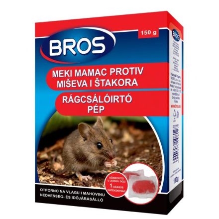 Bros rágcsálóírtó pép 150g