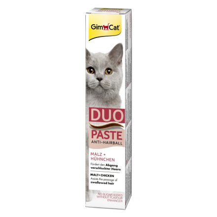 GimCat Anti-Hairball Duo Paszta Csirke 50g