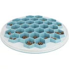 Trixie 25039 Slow Feed Feeding mat - evéslassító tál kutyák részére (Ø30cm), szürke/kék