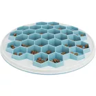 Trixie 25039 Slow Feed Feeding mat - evéslassító tál kutyák részére (Ø30cm), szürke/kék