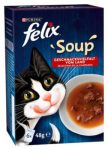   FELIX Soup marha,csirke,bárány leves macskák részére (6x48g)