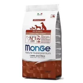   Monge Dog Puppy&Junior All Breeds bárány-rizs száraztáp kutyának 2,5kg