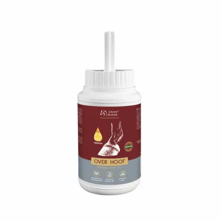 OverHorse - Over Hoof Oil – prémium pataápoló olaj babérolajjal lovaknak 550 ml