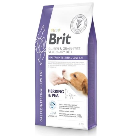 Brit GF Veterinary Care Gastrointestinal-Low fat gyógytáp kuytáknak 12kg