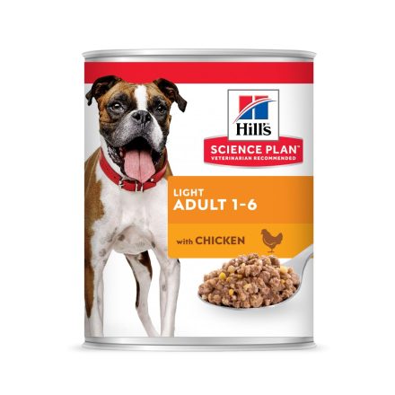 Hill's SP Canine Adult Light Chicken konzerv 370g