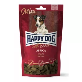   Happy Dog Soft Snack Mini Africa - jutalomfalat kutyák részére 100g