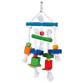   Trixie 58985 Fajáték kötéllel nagypapagájok részére 24cm