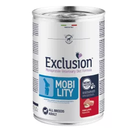   Exclusion Veterinary Diet Mobility Pork & Rice konzerv kutyának 400g lejárat közeli