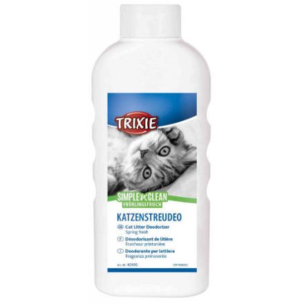 Trixie 42405 Fresh'n'Easy Cat Litter Deodorizer- alomszagtalanító tavaszi virag illattal 750g