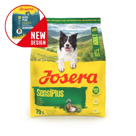 Josera SensiPlus kutyatáp érzékeny emésztőrendszerű felnőtt kutyának kacsával 5x900g
