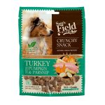   Sam's Field Crunchy Snack Ropogós pulyka tökkel és paszternákkal - jutalomfalat kutyák részére 200g