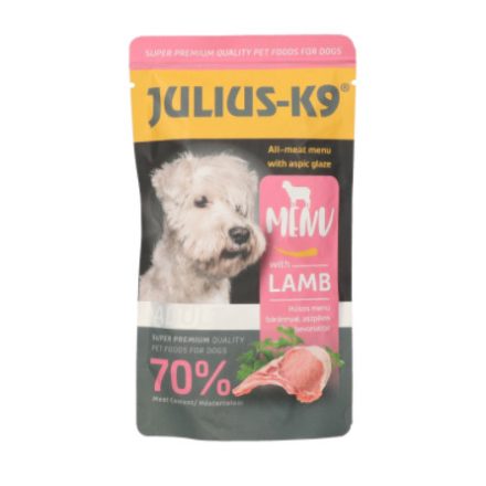 Julius-K9 Dog Adult Lamb - bárányos nedveseledel felnőtt kutyák részére 125g